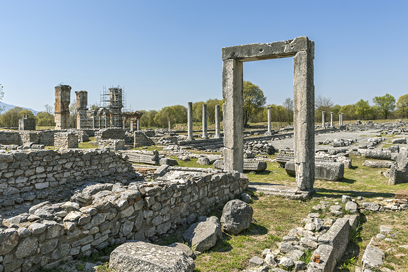 град Филипи в антична Македония, Гърция