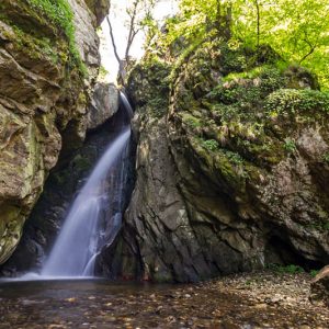 Фотински водопади в Родопите, България