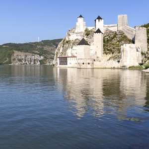 Крепост Голубац на брега на Дунав, Сърбия
