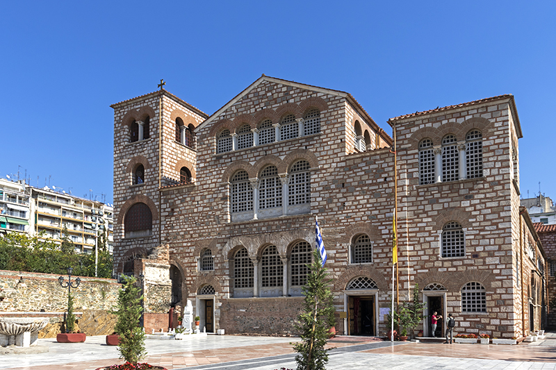 Църква Свети Димитър в Солун, Гърция