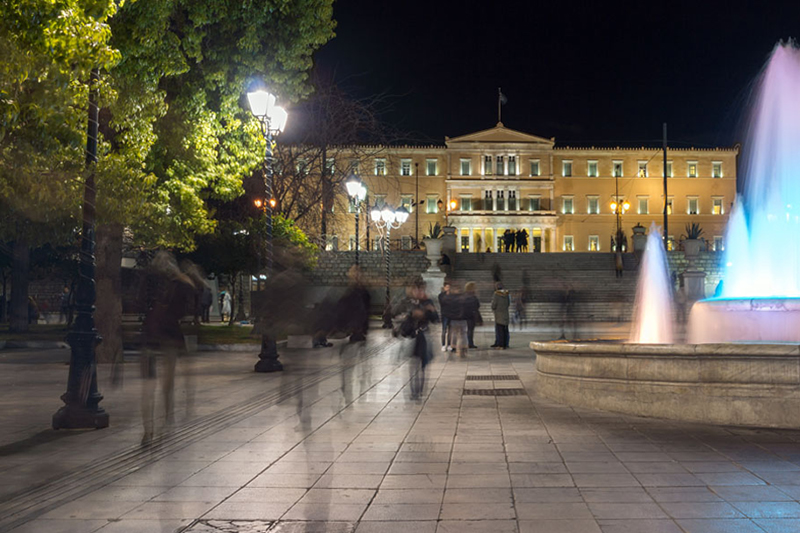 Площад Синтагма, Атина, Гърция