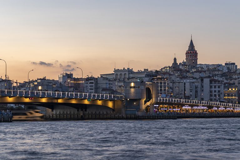 Мост галата в стамбуле фото