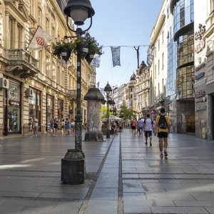 Улица Княз Михаил в Белград, Сърбия