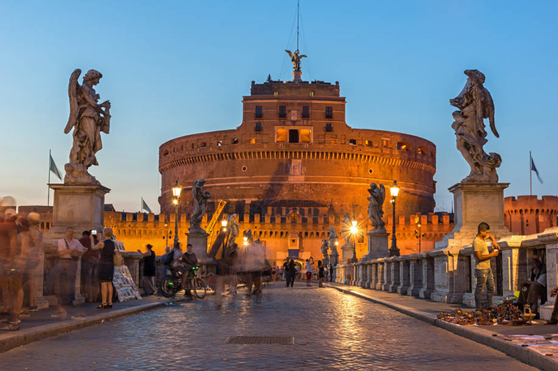 Замък Сант Анджело, Рим, Италия