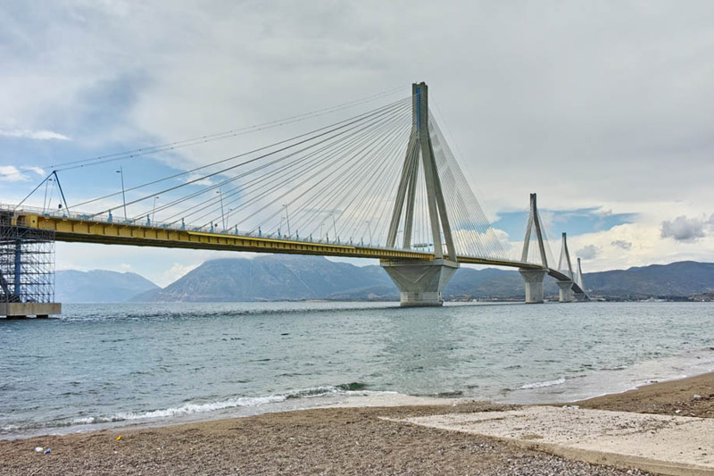 Мост Рио-Антирио, Гърция