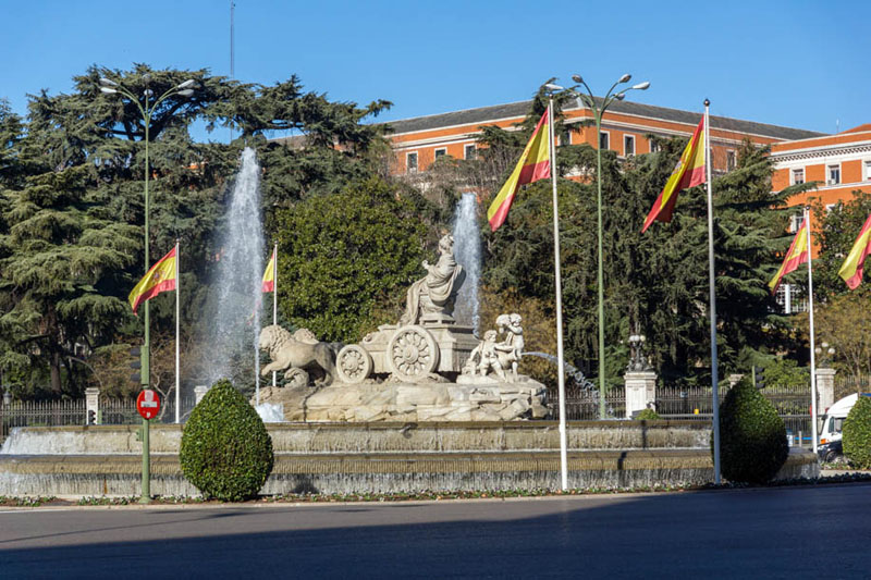 Площад Сибелес, Мадрид