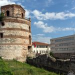 Македонска кула и руини на древния Адрианополис в Одрин