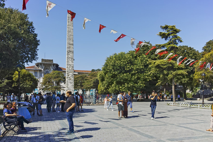 Обелиск на Константин, Истанбул